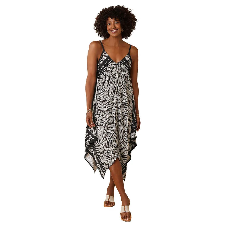 Tommy Bahama Playa Brava Scarf Dress Coverup - Black*